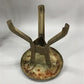 Metal Milking Stool Chair Kitchen Bar Industrial Age Workbench Vintage Seat A6