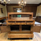 Mission Oak Buffet, Vintage Sideboard Cabinet with Mirror, Arts & Crafts Server