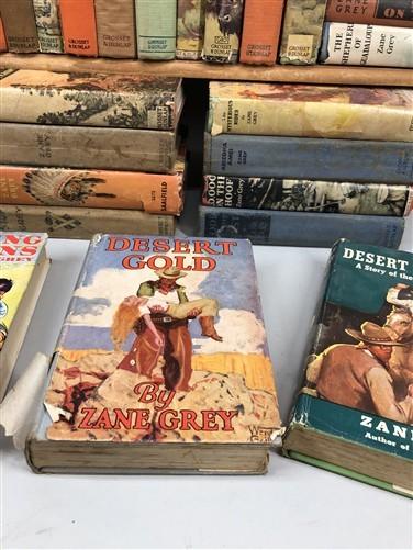 49 Zane Grey HC Lot, Vintage Hardcover Western Book Lot B