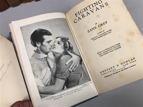 32 Zane Grey HC Lot, Vintage Hardcover Western Book Lot C