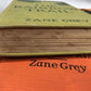 10 Zane Grey HC Lot, Vintage Hardcover Western Book Lot D