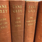 4 Zane Grey HC P.F. Collier & Son Lot, Vintage Hardcover Western Book Lot E