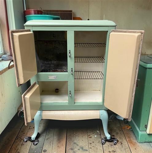 Charter Oak Stove, Polar Air Ice Box, Vintage Wood Burning Stove and Ice Box