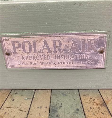 Charter Oak Stove, Polar Air Ice Box, Vintage Wood Burning Stove and Ice Box