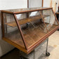 Slant Glass Countertop Display Case, Vintage Store Counter Display, Showcase
