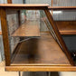 Slant Glass Countertop Display Case, Vintage Store Counter Display, Showcase
