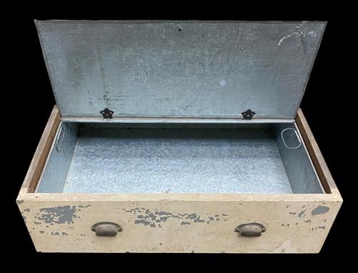 Primitive Farmhouse Pantry Cabinet Cupboard, Vintage Painted Kitchen Cabinet