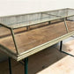 7' Brass Framed Countertop Glass Case, Vintage Retail Store Display, Showcase