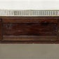 7' Brass Framed Countertop Glass Case, Vintage Retail Store Display, Showcase