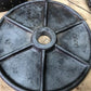 Lard Press No 25 Small Plate, Strainer Plate, Strainer Basket, Cast Iron Parts A