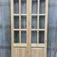 French Double Door (36x96) 8 Pane Glass European Styled Door EM34A