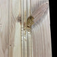 French Double Doors (21x80.5) Pine Interior Door, European Rustic Styled, NM11A