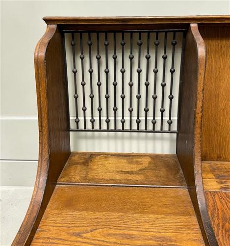 Cashier's Desk - Charge Register Stand, Vintage McClaskey Register System Desk
