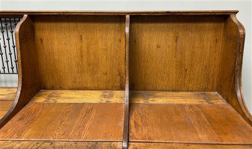 Cashier's Desk - Charge Register Stand, Vintage McClaskey Register System Desk