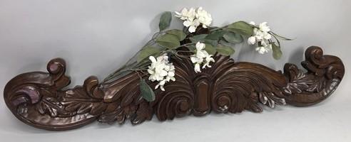 Crown Molding Header Trim Arch Door Window Pediment Architectural Salvage B52