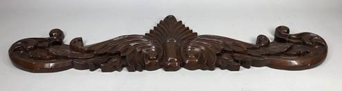 Crown Molding Header Trim Arch Door Window Pediment Architectural Salvage B52