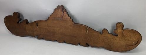 Crown Molding Header Trim Arch Door Window Pediment Architectural Salvage B52