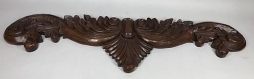 Crown Molding Header Trim Arch Door Window Pediment Architectural Salvage B52