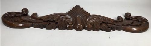 Crown Molding Header Trim Arch Door Window Pediment Architectural Salvage B52