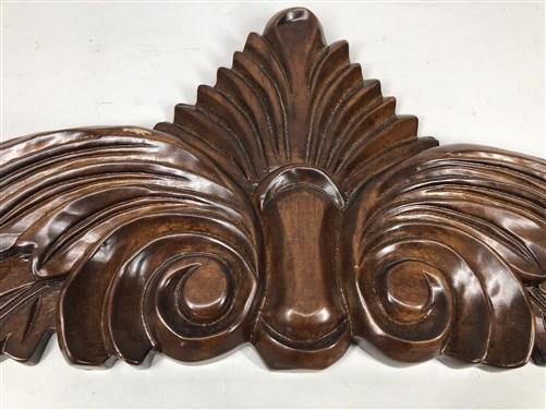Crown Molding Header Trim Arch Door Window Pediment Architectural Salvage B52