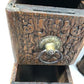 4 Sewing Machine Drawers Singer Treadle Cabinet, Sign Wood Cubbyholes B2