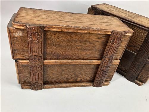 4 Sewing Machine Drawers Singer Treadle Cabinet, Sign Wood Cubbyholes B2