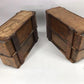 4 Sewing Machine Drawers Singer Treadle Cabinet, Sign Wood Cubbyholes B2