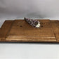 Singer Wood Table Top, Treadle Sewing Machine Base, Cabinet Part Vintage Z