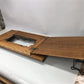 Singer Wood Table Top, Treadle Sewing Machine Base, Cabinet Part Vintage Z