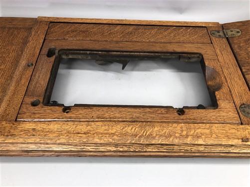 Singer Wood Table Top, Treadle Sewing Machine Base, Cabinet Part Vintage Z