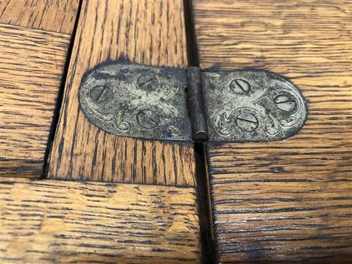Singer Wood Table Top, Treadle Sewing Machine Base, Cabinet Part Vintage Z