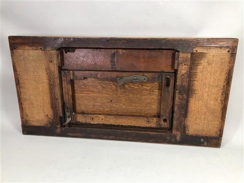 Singer Wood Table Top, Treadle Sewing Machine Base, Cabinet Part Vintage Z