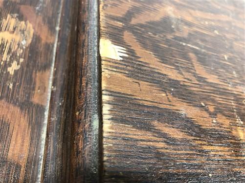 Singer Wood Table Top, Treadle Sewing Machine Base, Cabinet Part Vintage A1
