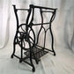 Treadle Sewing Machine, Cast Iron Base, Industrial Age Singer Steampunk RD