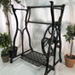 Treadle Sewing Machine, Cast Iron Base, Industrial Age Singer Steampunk RD