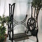 Treadle Sewing Machine, Cast Iron Base, Industrial Age Singer Steampunk RE