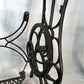 Treadle Sewing Machine, Cast Iron Base, Industrial Age Singer Steampunk RE
