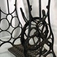 Treadle Sewing Machine, Cast Iron Base, Industrial Age Singer Steampunk RE