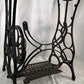 Treadle Sewing Machine, Cast Iron Base, Industrial Age Singer Steampunk RE