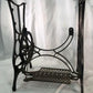 Treadle Sewing Machine, Cast Iron Base, Industrial Age Singer Steampunk RE