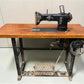 Vintage Pfaff 138-6 Industrial Zig Zag Sewing Machine w/Table, Clutch Motor
