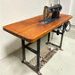 Vintage Pfaff 138-6 Industrial Zig Zag Sewing Machine w/Table, Clutch Motor