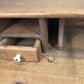 Portable Wood Desktop W/Cash Drawer, Vintage Countertop Cashier Payment Cabinet