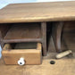 Portable Wood Desktop W/Cash Drawer, Vintage Countertop Cashier Payment Cabinet