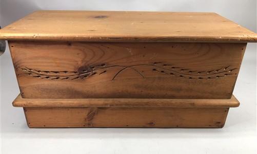 Portable Wood Desktop W/Cash Drawer, Vintage Countertop Cashier Payment Cabinet