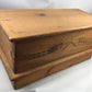 Portable Wood Desktop W/Cash Drawer, Vintage Countertop Cashier Payment Cabinet