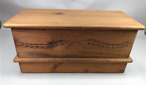 Portable Wood Desktop W/Cash Drawer, Vintage Countertop Cashier Payment Cabinet