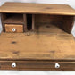 Portable Wood Desktop W/Cash Drawer, Vintage Countertop Cashier Payment Cabinet