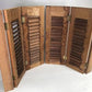 Lot Wood Shutters Victorian Window Louver Plantation Door Mission Vintage B18M