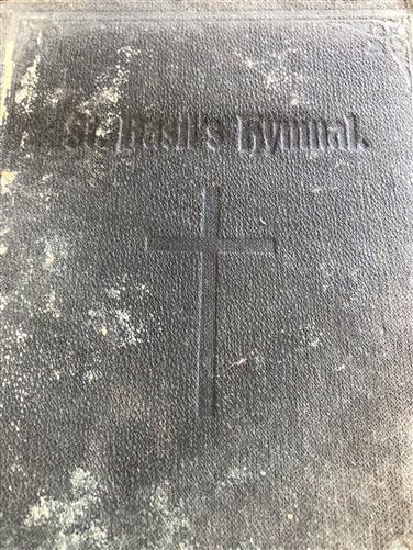 1889 St Basil's Hymnal, Antique Original Catholic Church Vespers Festival Music